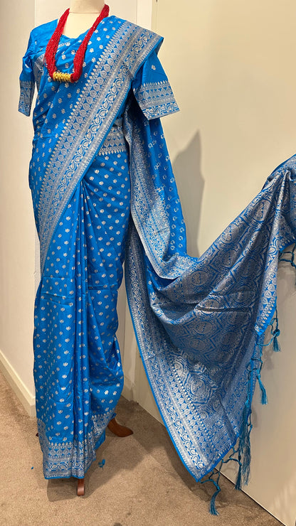 Satin Dola Silk Saree Set