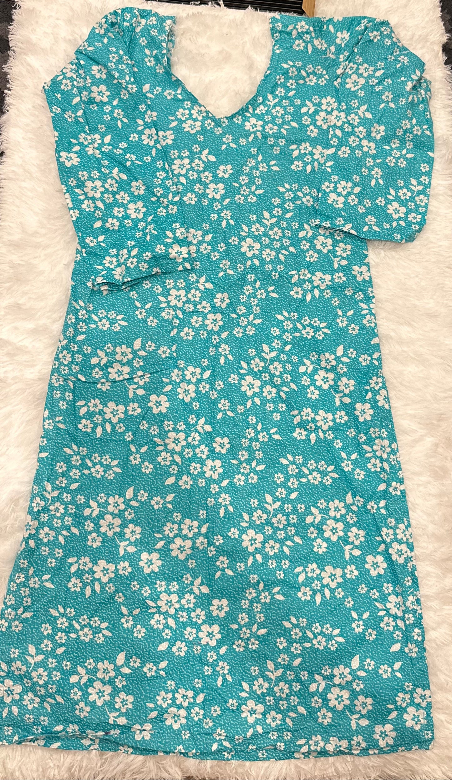Simple Cotton Short Kurthi