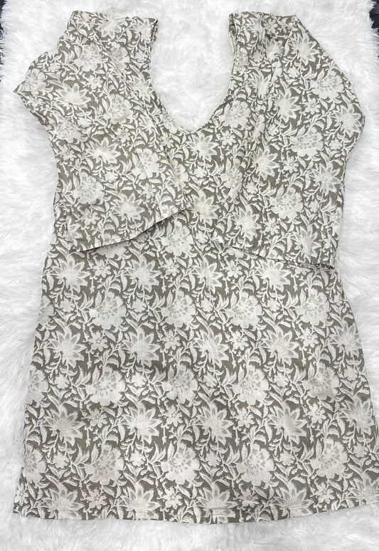 Simple Cotton Short Kurthi
