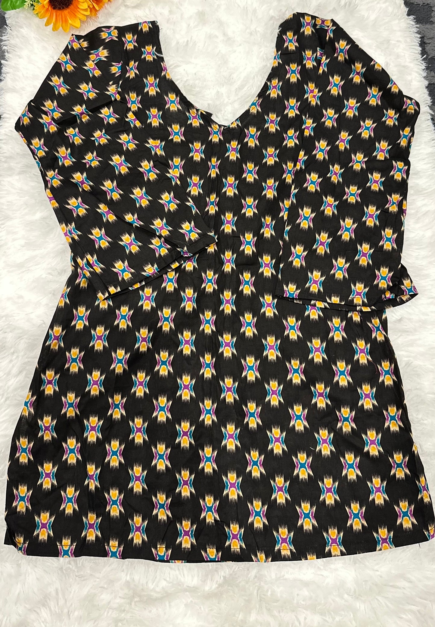Simple Cotton Short Kurthi