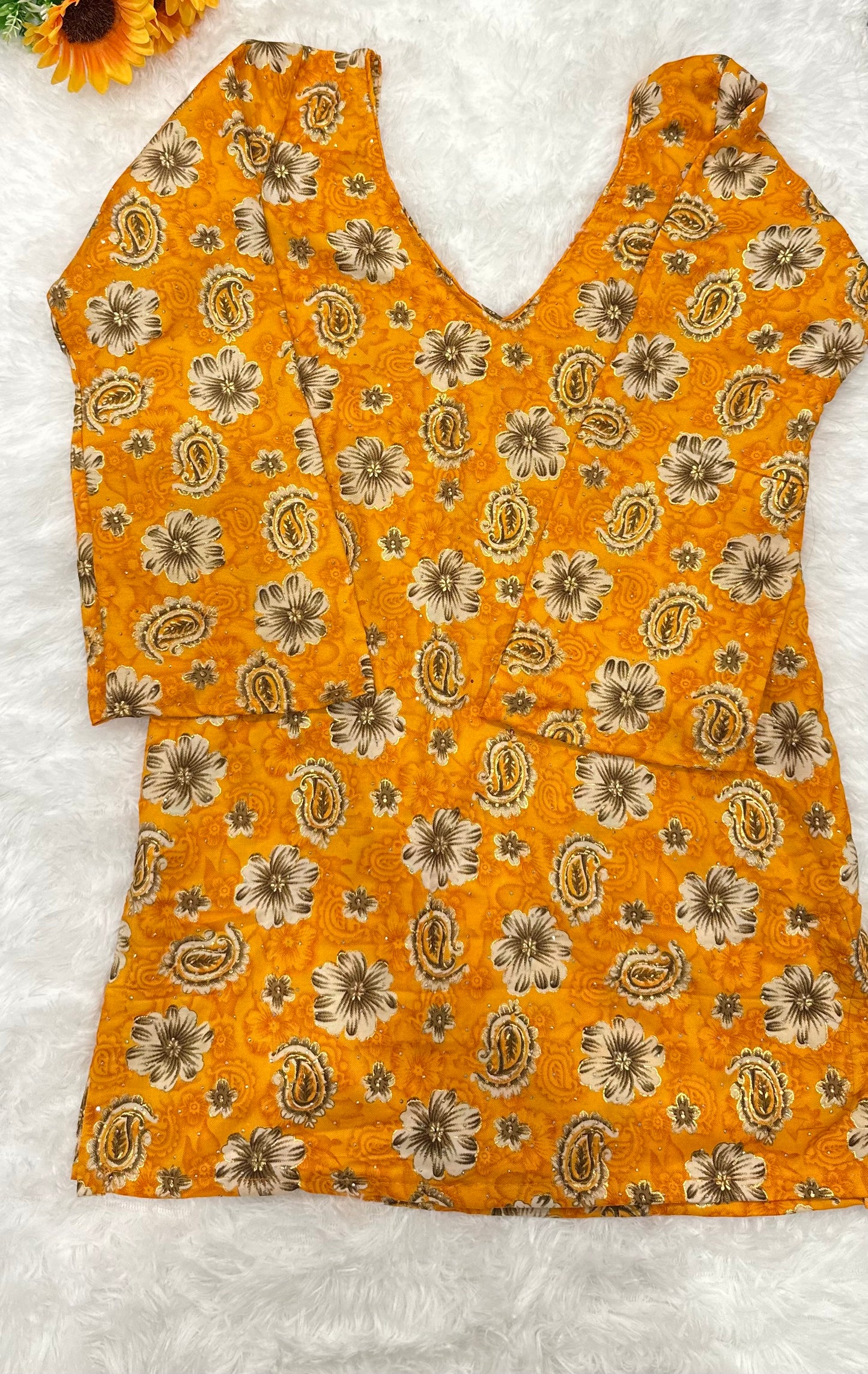 Simple Cotton Short Kurthi