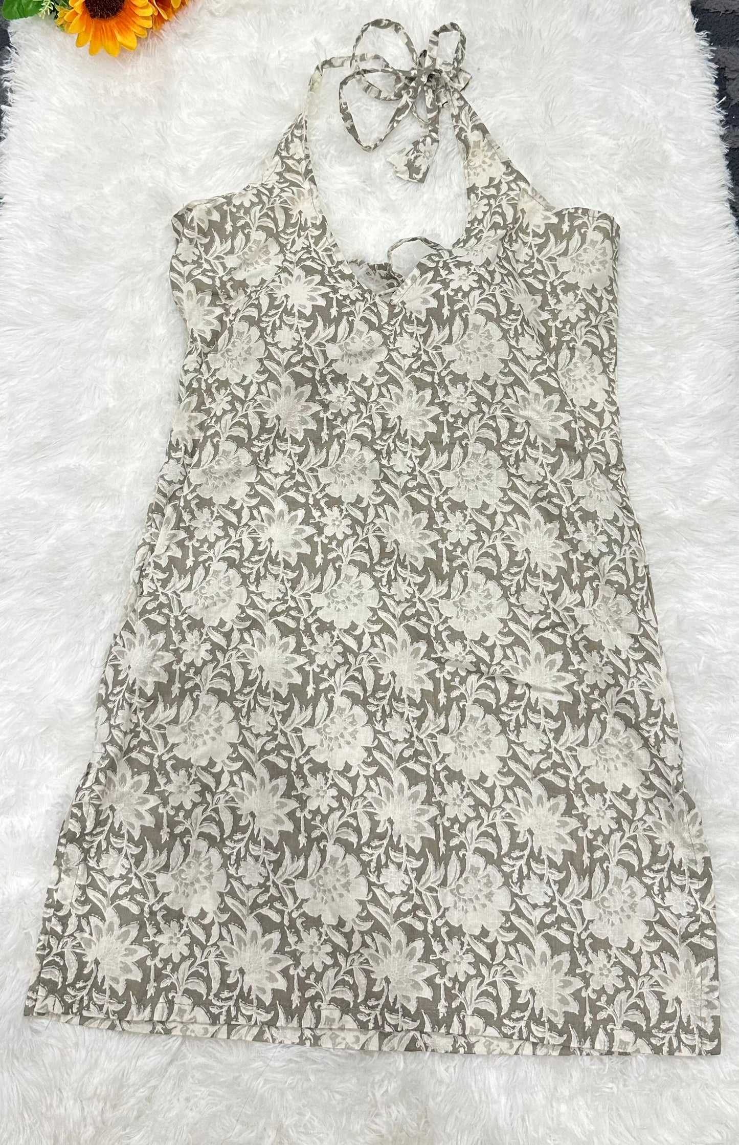 Halter Neck Short Kurthi