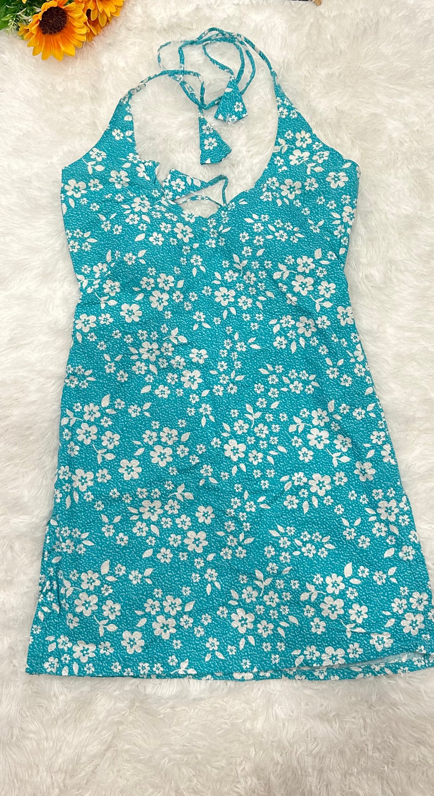 Halter Neck Short Kurthi